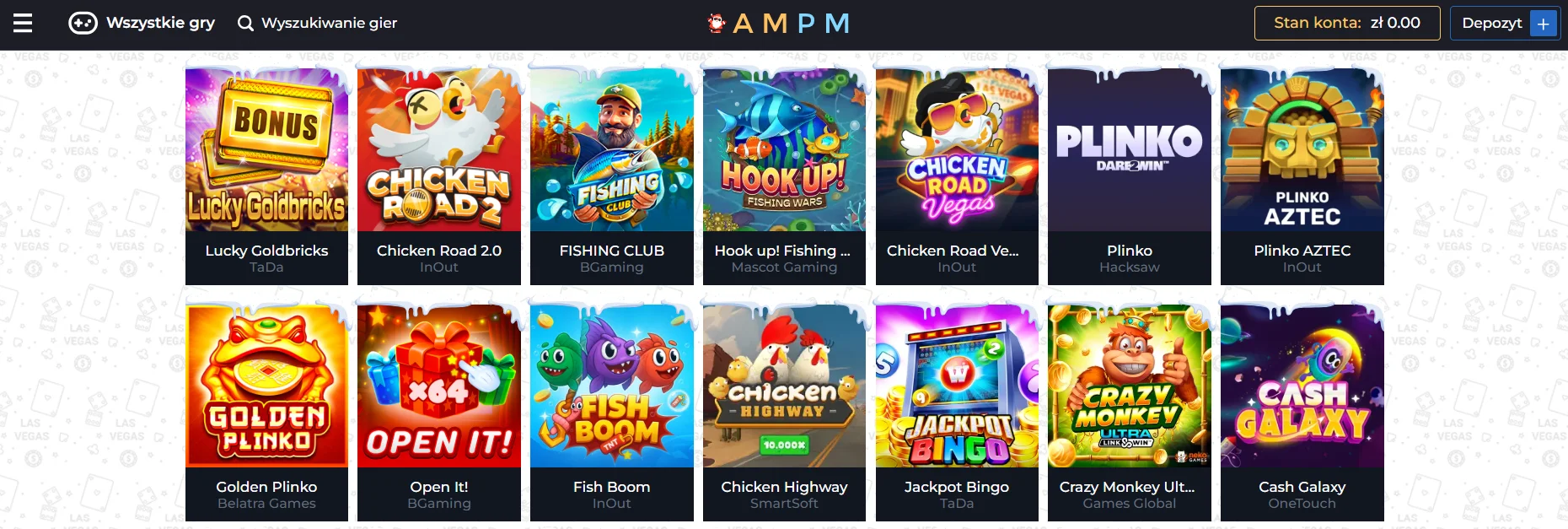 Strona główna AMPM Casino Polska